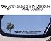 (2) Mirror Decals  OBJECTS IN MIRROR ARE LOSING for Corvette C4 C5 C6 Z06 LS6 Z51 LS1 LS9 GRAND SPORT LT4 3LT STINGRAY INDY 500 PACE CAR COUPE CONVERTIBLE
