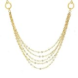 14K Gold 'Cleopatra' Necklace 18