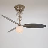 Minka Aire F817-3-BN EOS Ceiling Fan, Integrated Light with Etched Opal Glass, Brushed Nickel