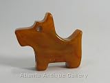 Scottie - Butterscotch Bakelite Pencil Sharpener