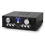 Produkt-Bild: Skytronic Kompakt Verst&auml;rker PA-Mikrofon Endstufe (2x 50 Watt, Echo-Effekt)