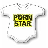 PORN STAR Baby Ultrasoft Onesie