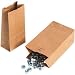 BOXBGH109K - 7 3/4 x 4 3/4 x 16 Kraft Hardware Bags