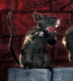 Childrens Toyshop  Toys : Large Halloween Party Props | Large Hairy Rat