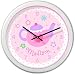 Olive Kids - Tea Party Personalized Clock (White)