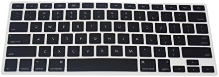 Zky - 13-inch Durable Ultra Thin Backlit Keyboard Protector Cover Silicone Skin for Macbook Air 13" (Backlit Series Black)