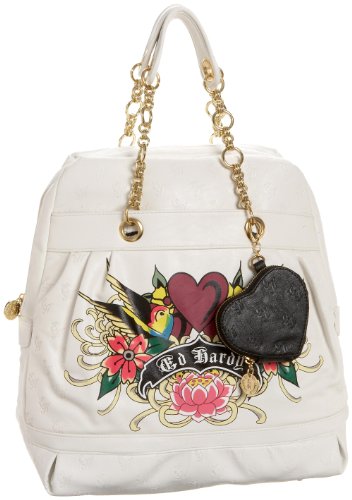 Ed Hardy Regina Bowler Bag