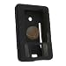 Silicone Skin Case w/ Belt Clip for Creative Zen X-Fi, Black