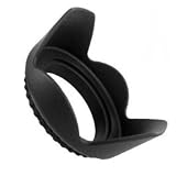 Tulip Lens Hood for UV Filter for CANON REBEL EOS DSLR Cameras (Including T4i T3 T3i T2i T1i XT XTi XSi 60D 7D with 58mm lenses).
