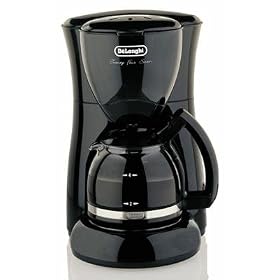 Delonghi DC50B 4 Cup Twenty Four Seven Pause and Serve Drip Coffee Maker, Black by DELONGHI