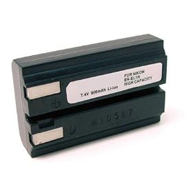 Pro Series Nikon EN-EL1 Equivalent Battery For NIKON Digital Cameras - Coolpix 4300 4500 5000 5400 5700 775 8700 880 885 995 4800