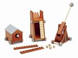Pintoy Wooden Medieval Siege Set