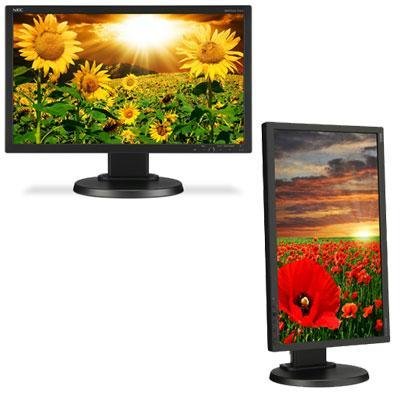New NEC Display Solutions MultiSync E201W 20inch Widescreen LED LCD Monitor 16:9 DVI-VGA Energy Star