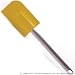RSVP Endurance Large Silicone Rubber Spatula, Yellow