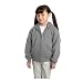 Port & Company - Youth Full-Zip Hooded Sweatshirt.