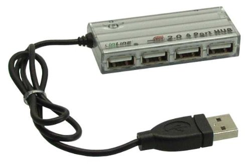 Intos InLine Mini USB 2.0 4-Port Hub HUB USB 4 Ports 4 x USB-A/Buchse 1 x USB-A/Stecker mi Preisvergleich
