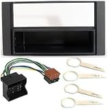 FORD FIESTA/TRANSIT/CONNECT 06ON STEREO/CD/RADIO FITTING KIT FASCIA/FACIA PLATE ISO LEAD & KEYS