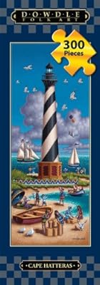 Cape Hatteras Lighthouse 300pc 8x24 Tall Jigsaw Puzzle by Eric Dowdle