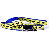 Rottweiler - Yellow Collar and Lead Set