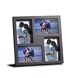 Melannco 4 opening Dark Mahogany Collage frame