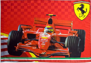 Ferrari Large Car Flag