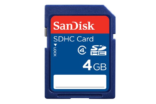 SanDisk Secure Digital High Capacity (SDHC) Speicherkarte 4GB (original Handelsverpackung)