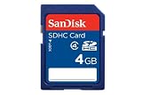 SanDisk Secure Digital High Capacity (SDHC) Speicherkarte 4GB (original Handelsverpackung)