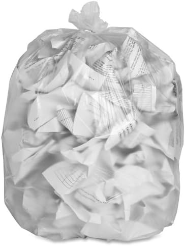 Special Buy High-density Resin Trash Bags - 23" x 24" - 0.24 mil (6 Micron) Thickness - High Density - Resin - 1000/Carton - Clear