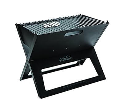 Texsport Barbecue Hide-A-Way Foldable Portable Outdoor BBQ Grill