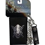 Halo 3 Covenant Black Biker Wallet with Chain