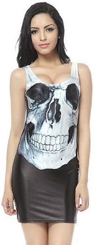 Skull Print Dress for Women
