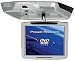 Power Acoustik PT-109CMGR 10.4-Inch Swivel Universal Ceiling Mount Monitor (Gray)