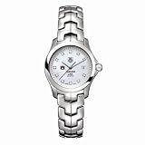 Auburn Womens TAG Heuer Link Watch with Mother of Pearl Diamond Dial