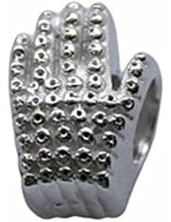 Zable Sterling Silver Sequined Glove Bead Charm BZ-2030