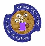 Outta my Way, I Need a Latte Carsters, Coasters for Your Car