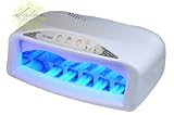 42W Nail UV Lamp Acrylic Light FAN Dryer Shellac Gelish Curing PRO SPA Equipment