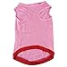 HP95(TM) New Summer Cute Small Pet Dog Puppy Cat Clothes Watermelon Printed Pink Vest (XS)