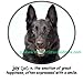 German Shepherd BLACK Joy Adult Hoodie Hooded Sweatshirt