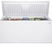 GE FCM25SUWW 24.9 cu. ft. Chest Freezer with Manual Defrost, 5 Lift-Out and Sliding Bulk Storage Baskets, Second Level Rail, Interior Light, Lock and Power 