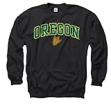 Oregon Ducks Youth Black Perennial II Crewneck Sweatshirt