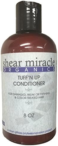 Tuff'n up Conditioner (Strengthens Weak, Damaged or Thinning) Vegan, Gluten Free, GMO Free, No Animal Testing.
