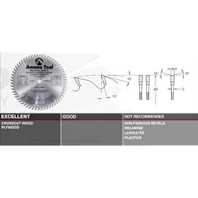 Click here to buy Amana 696000 9 60T CUT-OFF SAW A.T.B.GRIND by Amana.