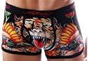 Ed Hardy Men's Tiger With Swords - Eh7071Tk