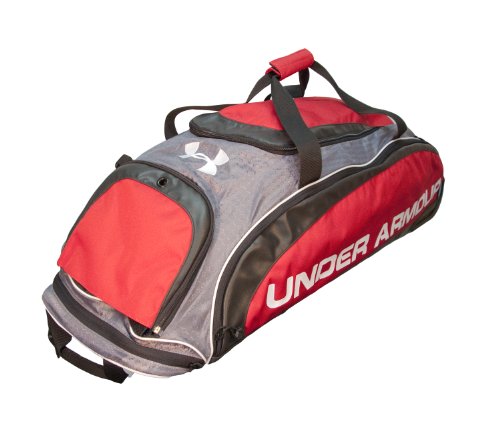 Under Armour Twin Bill II Bat Bag, Red