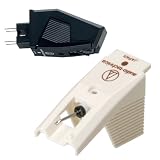 Audio Technica AT3482P .7 mil Conical Cartridge Fits P-Mount Turntables with replacement stylus ATN3472C