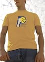 Indiana Pacers -Gold- Slim Fit Super Soft Throwback Logo T-Shirt