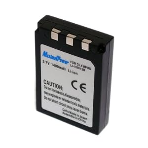 Maximal Power DB OLY LI-10B/12B Replacement Battery for Olympus Digital Camera/Camcorder (Black)