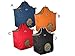 Derby Originals Nylon Hay Bags Large with D Ring, black/Gray