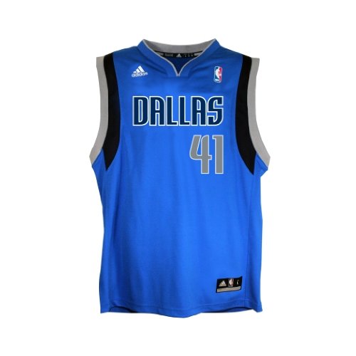 NBA Dallas Mavericks Dirk Nowitzki Road Replica Jersey Youth