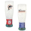 Miami Dolphins NFL Crystal 16oz Pilsner